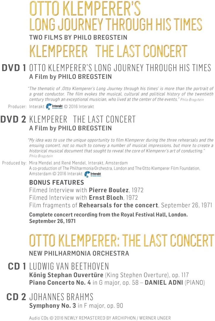 Klemperer:The Last Concert
