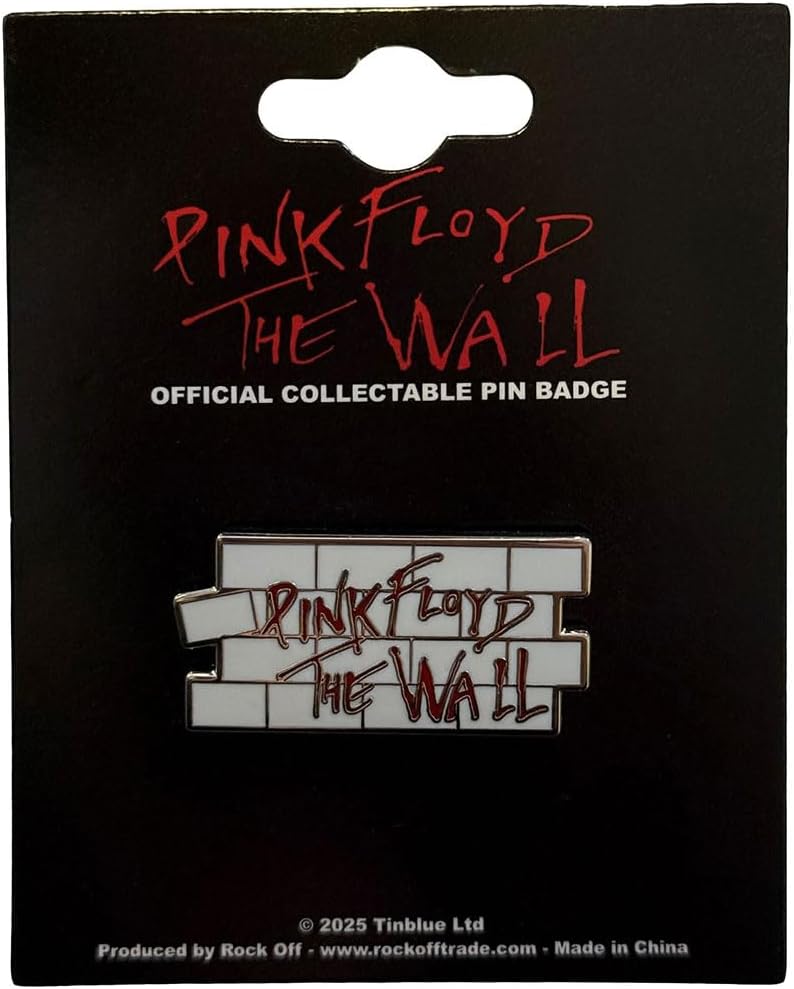 Pink Floyd - Pin Pin - The Wall Logo (in One Size)