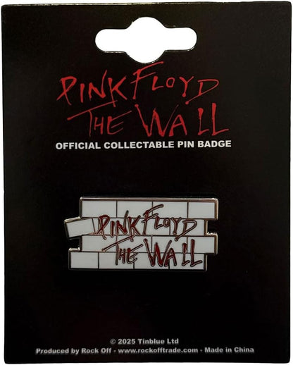 Pink Floyd - Pin Pin - The Wall Logo (in One Size)
