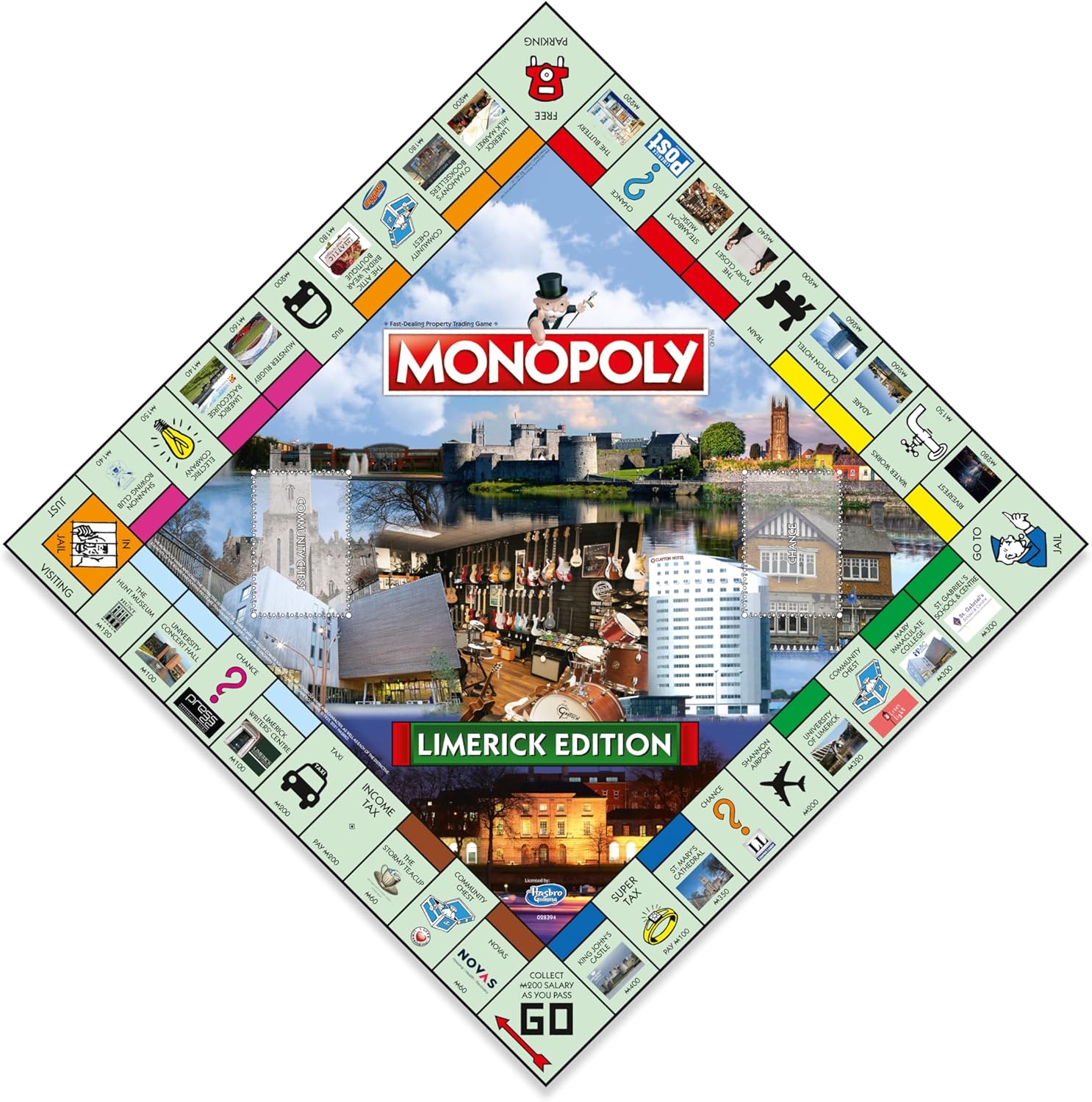 Winning Moves Monopoly regionale Editionen