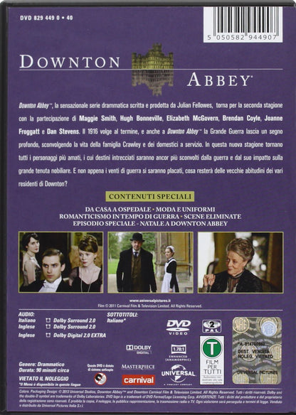 Downton Abbey - Stagione 02 (4 Dvd