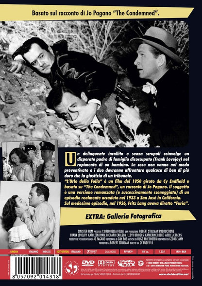 l'urlo della folla DVD Italian Import