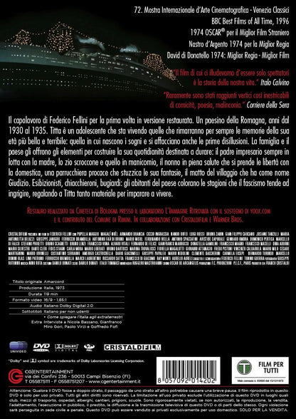fellini - amarcord versione restaurata (1 DVD