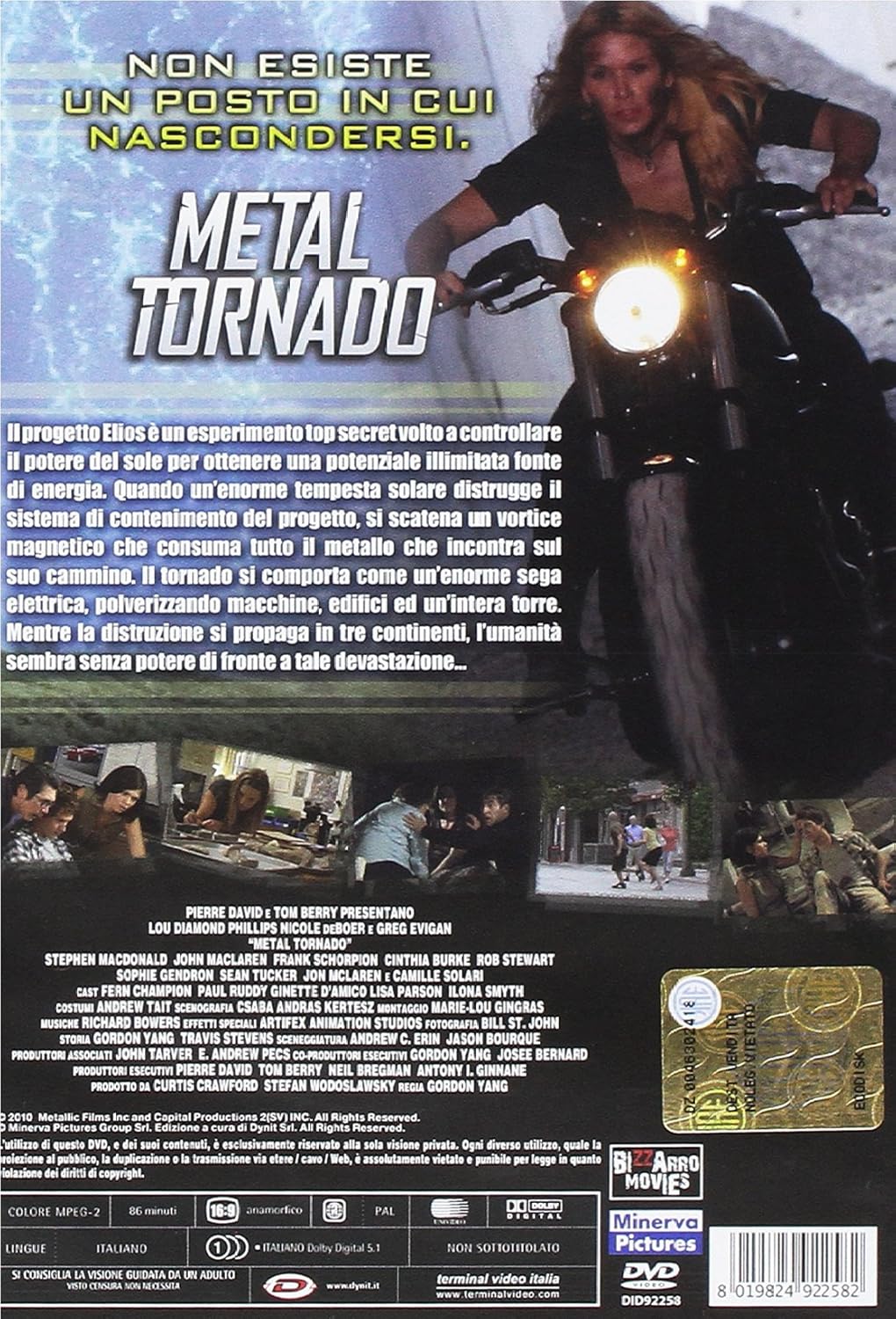 metal tornado DVD Italian Import