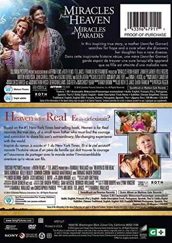Miracles from Heaven / Heaven Is for Real (Double Feature)