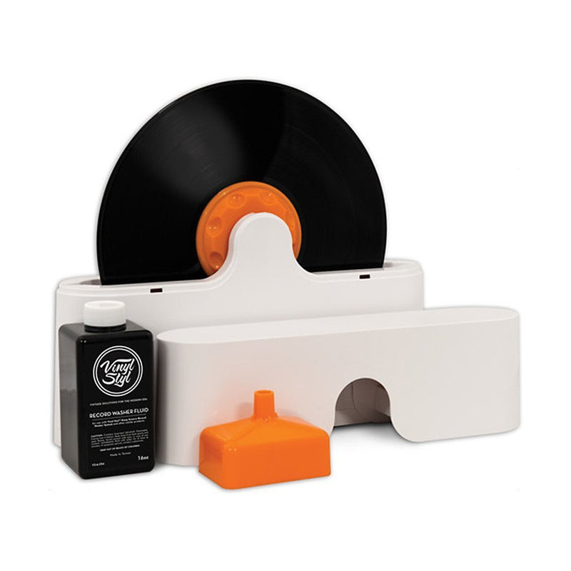 `Vinyl Styl - Deep Groove Record Washer System (includes 16oz washer fluid, label protection clamp, 45rpm adapter, 3 filt`