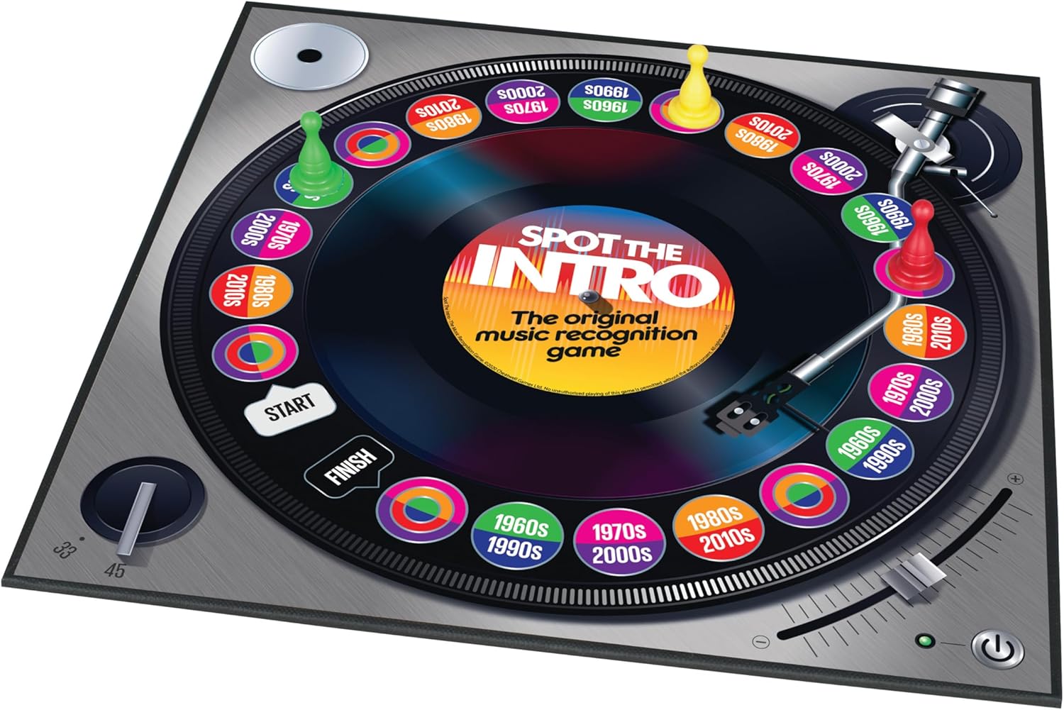 Cheatwell Games Spot the Intro - Music Recognition Quiz Game - From the 60's to the 2010's - Ages 14+