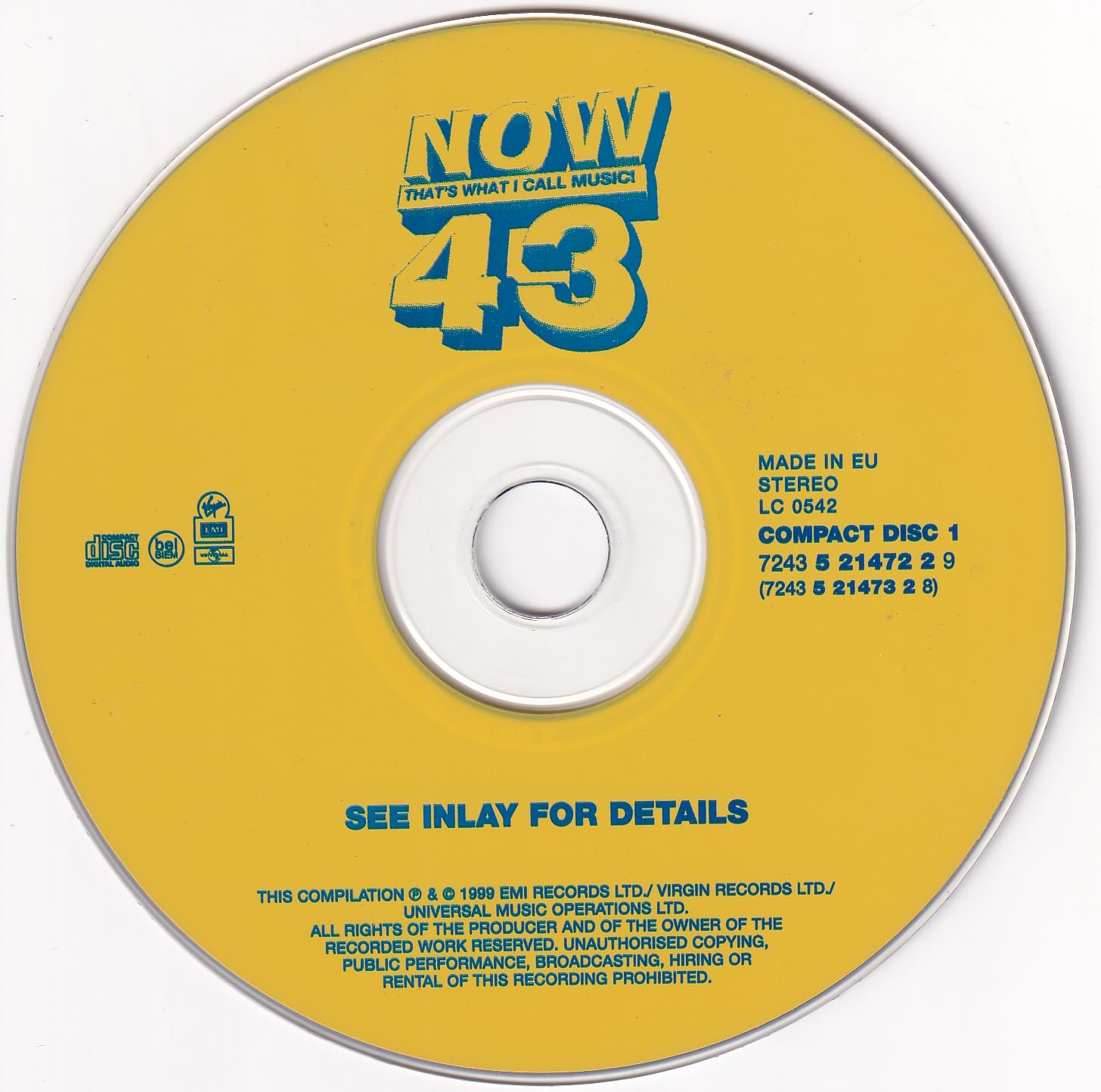 Now That's What I Call Music Vol. 43
