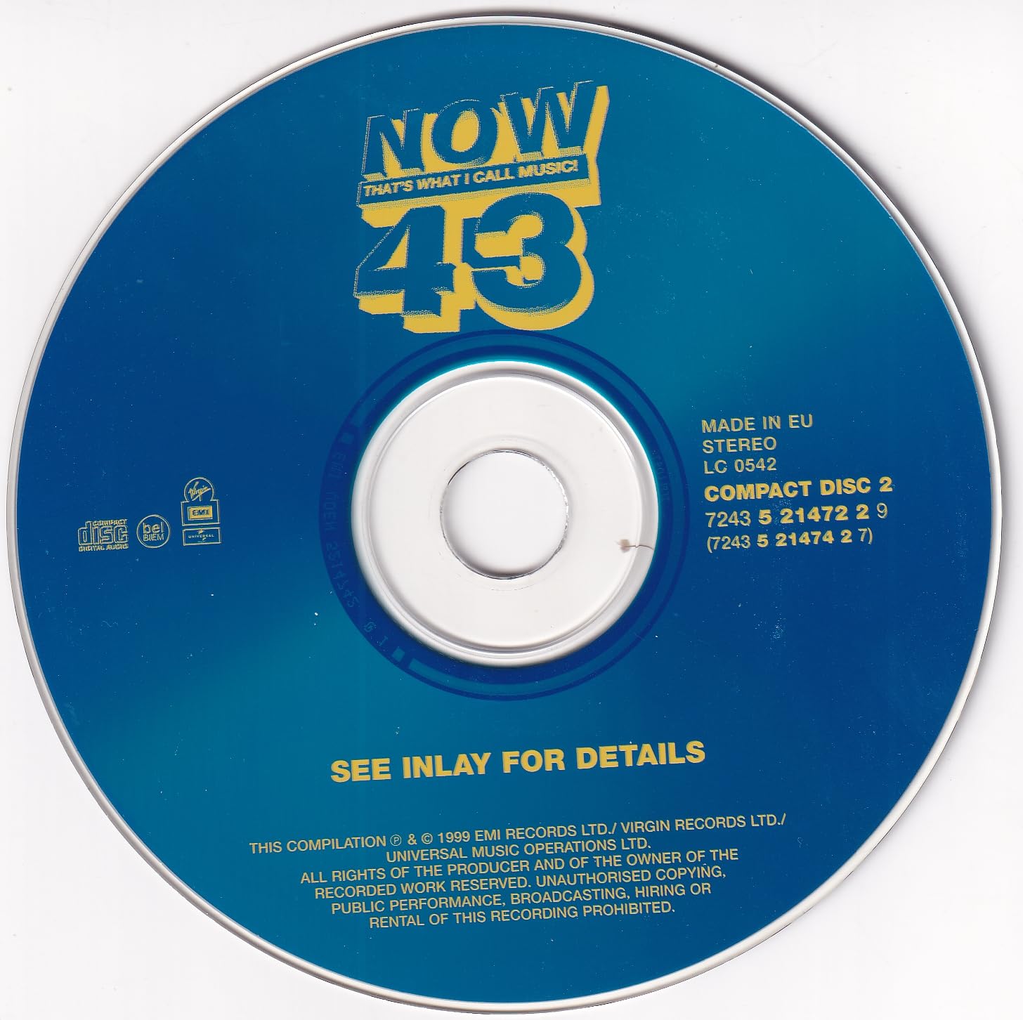 Now That's What I Call Music Vol. 43