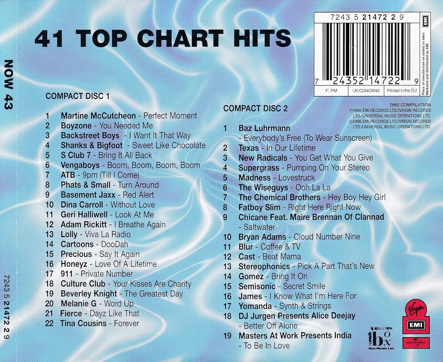 Now That's What I Call Music Vol. 43