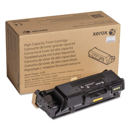 Xerox Phaser 3330/Workcentre 3335/3345 Black High Capacity Toner Cartridge (8,500 Pages) - 106R03622