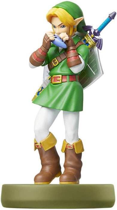 Amiibo Link (Ocarina Of Time) The Legend of Zelda-beeldje Link (Ocarina of Time). The Legend of Zelda Collection.