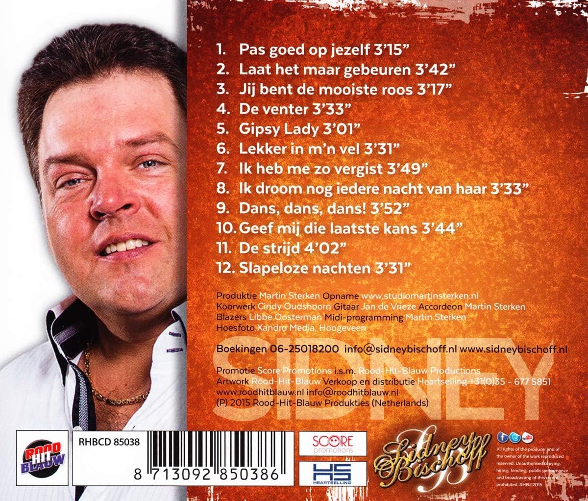 Sidney Bischoff - Met Hart En Ziel