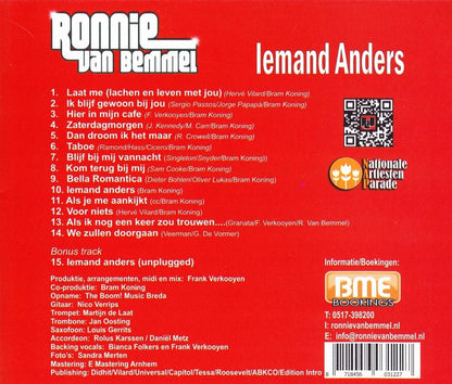 IEMAND ANDERS