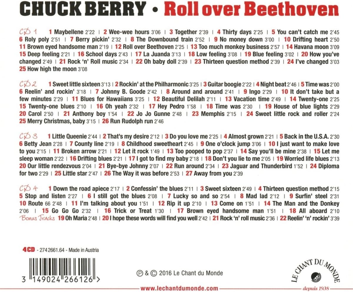 Roll Over Beethoven - The Complete 'Up to Jail' Recordings 1954-61