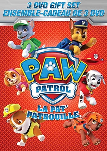 3 DVD Gift Set (Marshall and Chase: On the Case! / Pups and the Ghost Pirate / Ready, Set, Get Wet!)