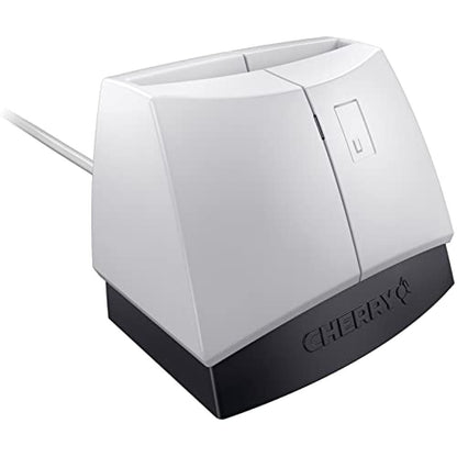 CHERRY ST-1144UB Heavyweight USB Smartcard Reader - Light Grey/Black