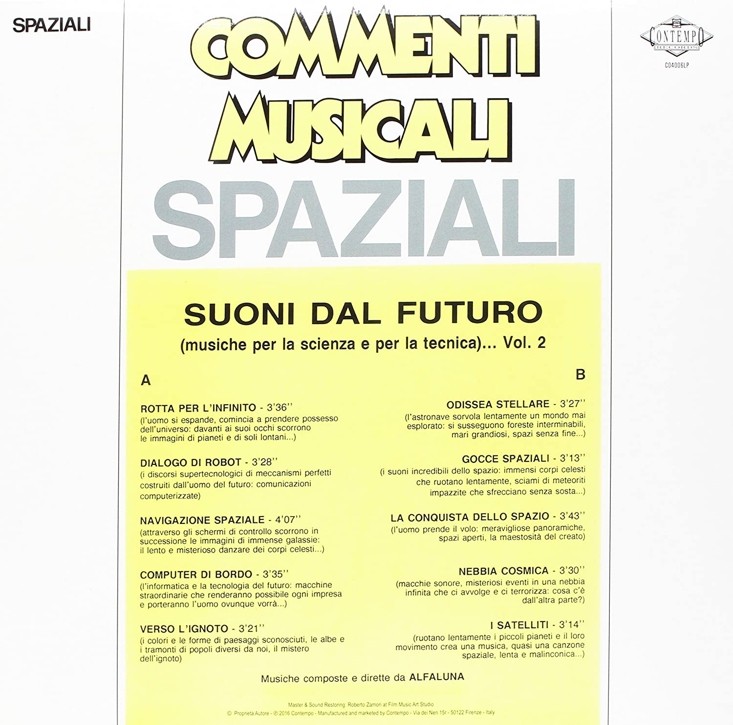COMMENTI MUSICALI: SPAZIALI 2