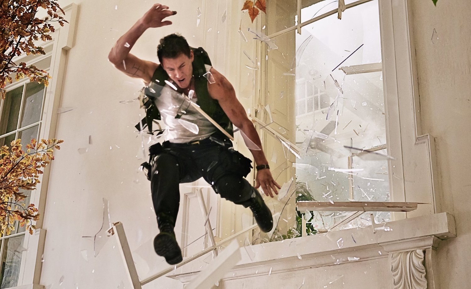 White House Down (Blu-ray + DVD) (Blu-ray)