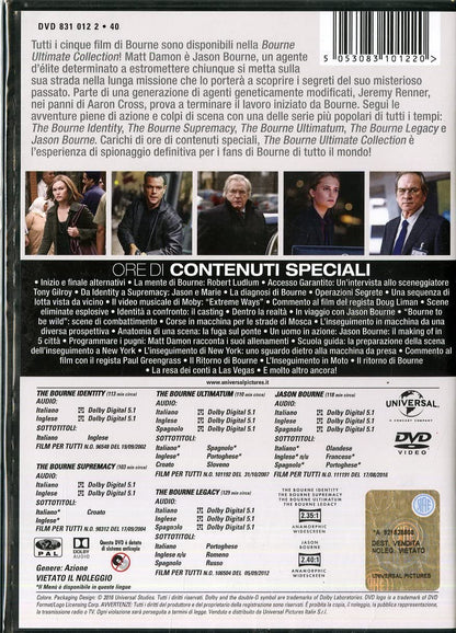 bourne - movie collection (5 dvd) box set DVD Italian Import