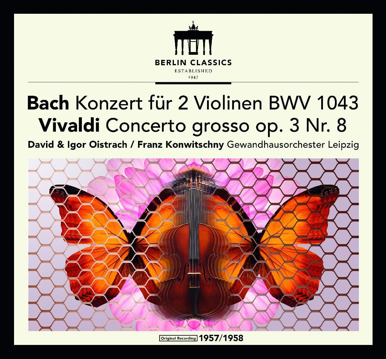 Bach: Konzert Fur 2 Violinen, BWV 1043/...