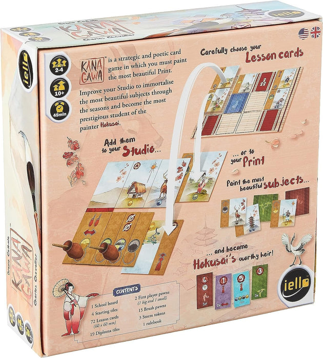 IELLO IEL51310 Kanagawa Board Game, Multicolor