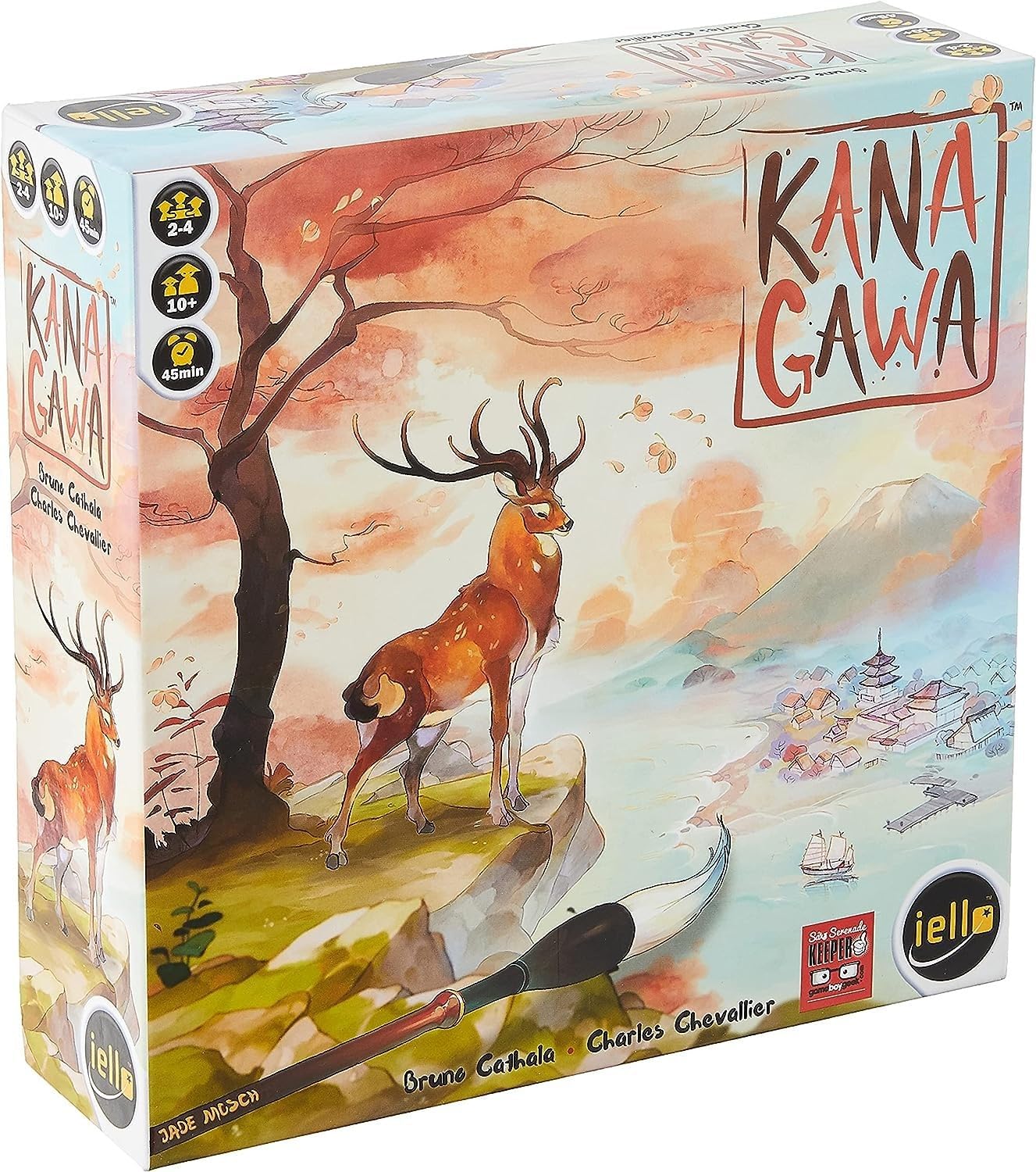 IELLO IEL51310 Kanagawa Board Game, Multicolor
