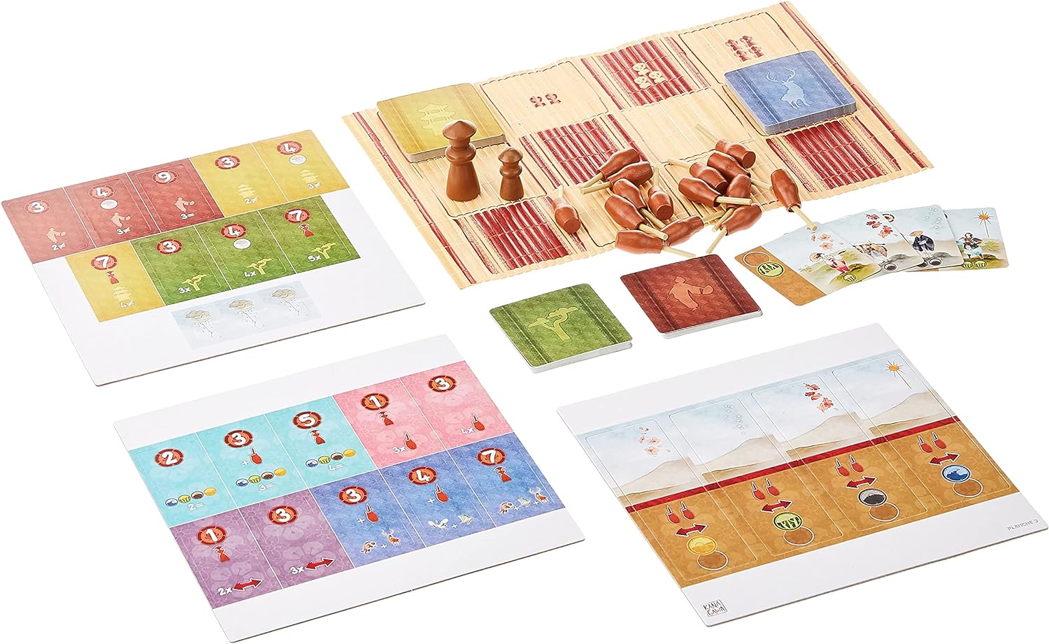 IELLO IEL51310 Kanagawa Board Game, Multicolor