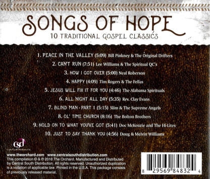 Songs Of Hope (Various Artists
