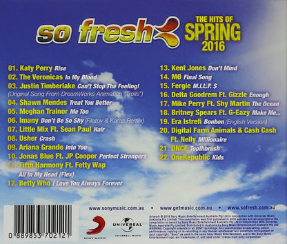 So Fresh: Hits Of Spring 2016 / Various