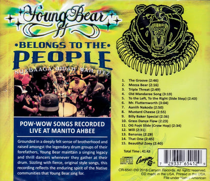 Young Bear - Belongs To The People - Nuxbaaga-Ih