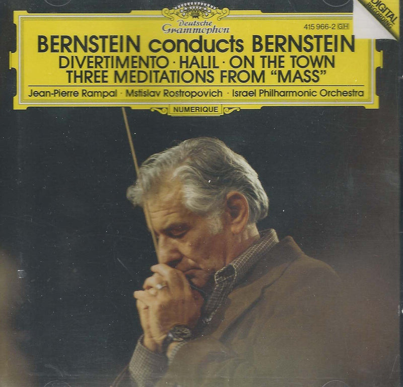 Bernstein Conducts Bernstein (Divertimento, Halil, On The Town, Three Meditations from "Mass")