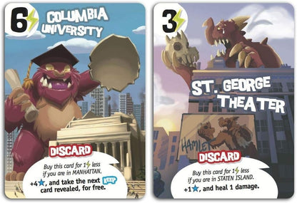 Iello | King of New York: Power Up Expansion | Board Game | Ages 10+ | 2-6 Players | 40 Minutes Playing Time