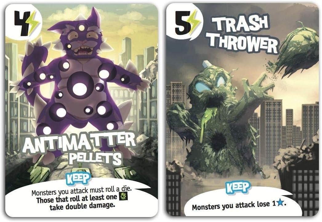 Iello | King of New York: Power Up Expansion | Board Game | Ages 10+ | 2-6 Players | 40 Minutes Playing Time