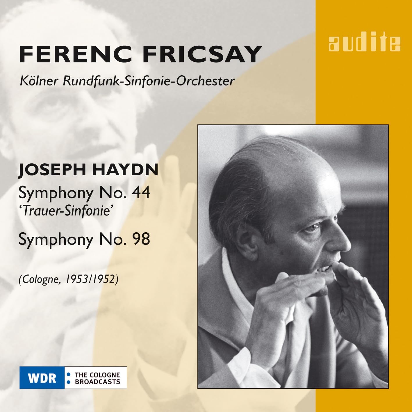 Symphonies Nos. 44 and 98 (Fricsay)