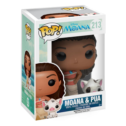 Funko Pop! Disney: Moana - Moana & Pua - Collectable Vinyl Figure - Gift Idea - Official Merchandise - Toys for Kids & Adults - Movies Fans - Model Figure for Collectors and Display