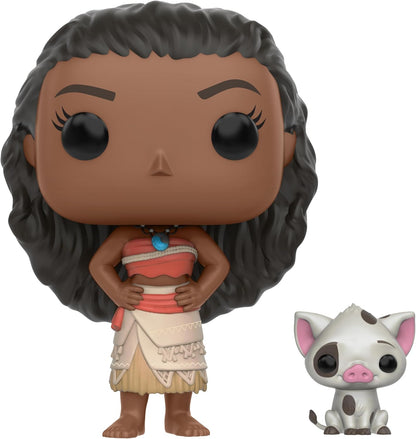 Funko Pop! Disney: Moana - Moana & Pua - Collectable Vinyl Figure - Gift Idea - Official Merchandise - Toys for Kids & Adults - Movies Fans - Model Figure for Collectors and Display