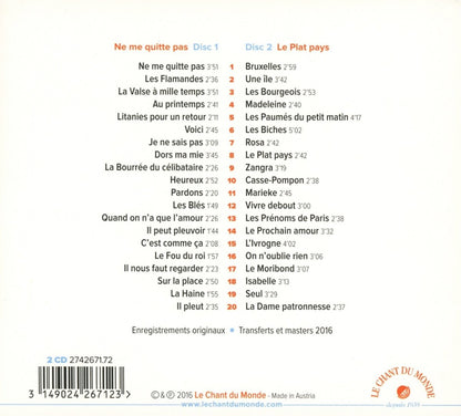 Ne Me Quitte Pas - Le Plat Pays