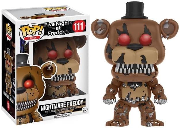 Funko POP! Games: Five Nights At Freddy's (FNAF) - Nightmare Freddy - Five Nights At Freddy's - Collectable Vinyl Figure - Gift Idea - Official Merchandise