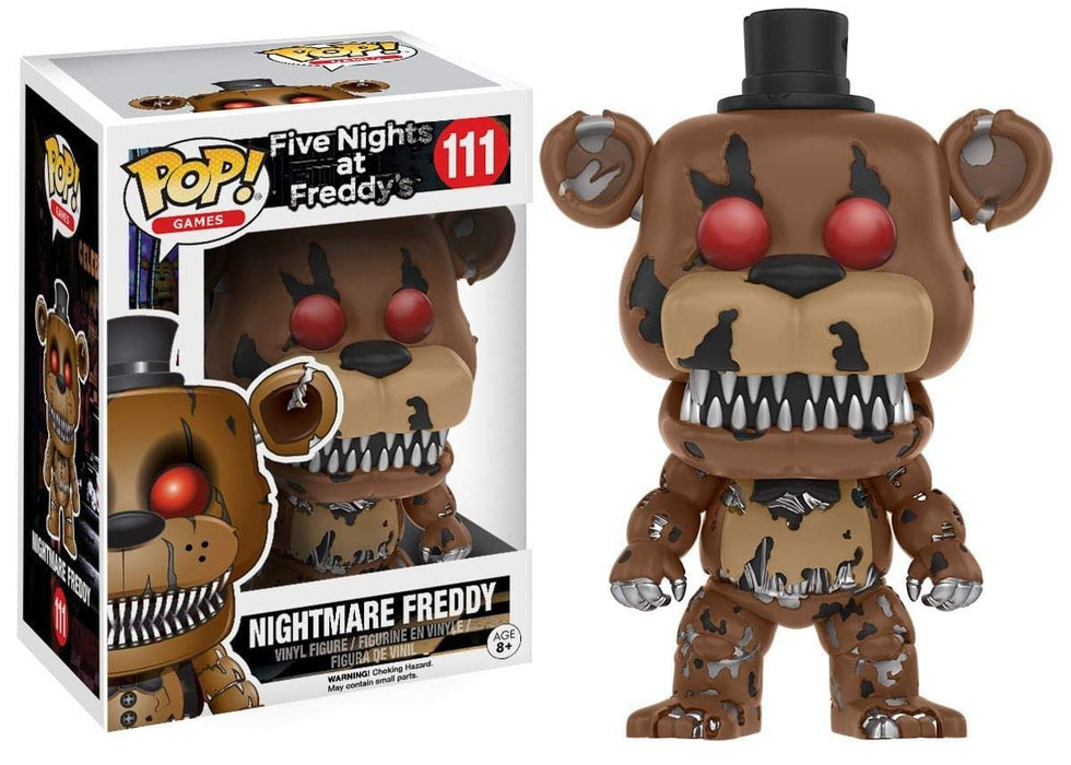 Funko POP! Games: Five Nights At Freddy's (FNAF) - Nightmare Freddy - Five Nights At Freddy's - Collectable Vinyl Figure - Gift Idea - Official Merchandise