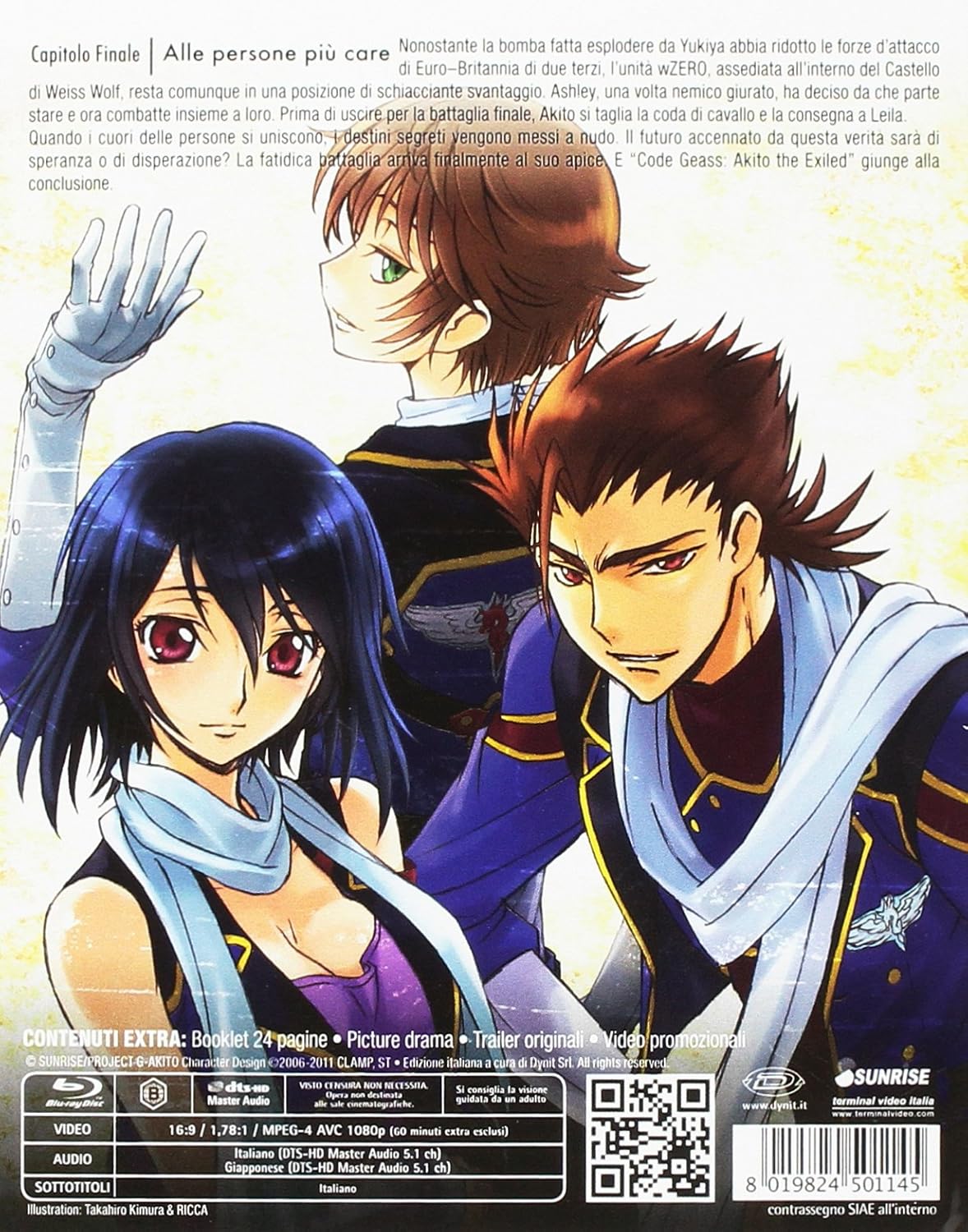 Code Geass - Akito The Exiled #05 - Alle Persone Piu' Care (First Press