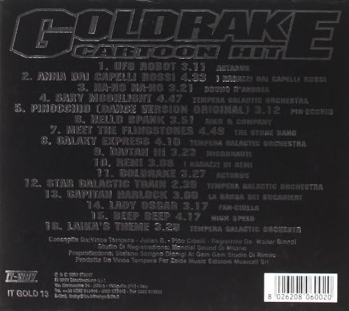 Goldrake Gold Cartoon Hit