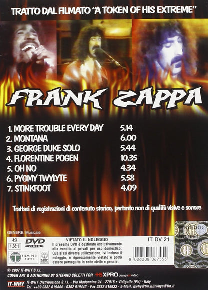 Frank Zappa - A Token Of His Extreme