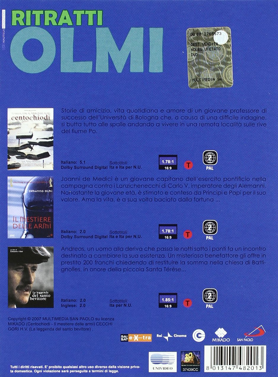 Ritratti Olmi (Box 3Dvd