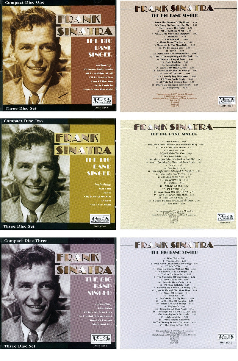 Frank Sinatra - The Big Band Singer Set