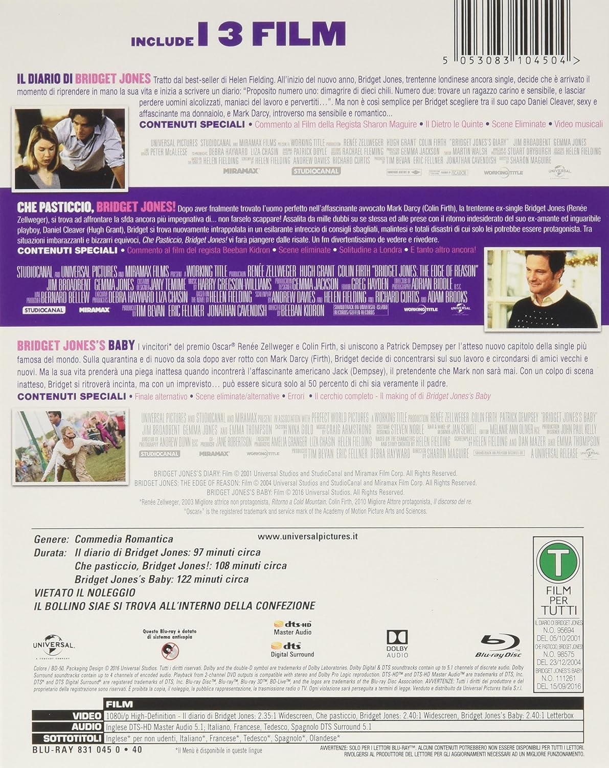 Bridget Jones: Collection 1,3 (Box 3 Br)