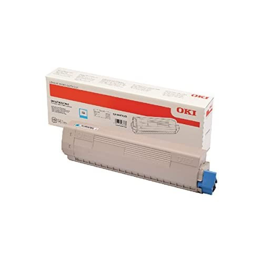 OKI 46471103 Toner 7000pages Cyan Laser Toner & Cartridge - Laser Toner & cartridges (Toner, Cyan, LED, OKI, C823dn