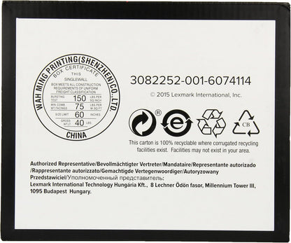 Lexmark 74C20K0 Original Laser Toner - Black