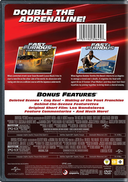Fast & Furious Collection: 3 & 4