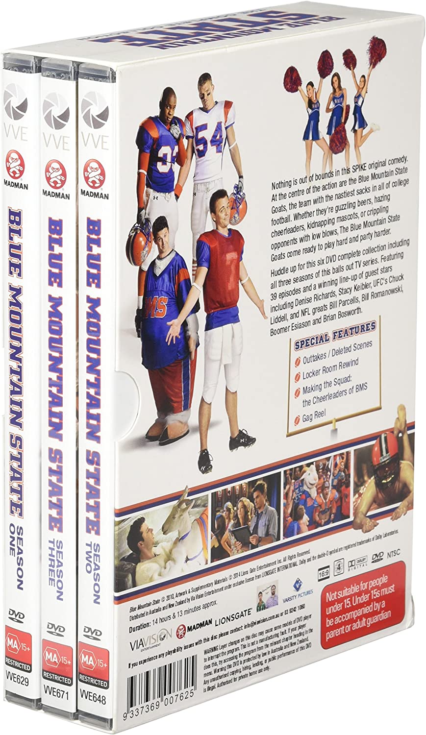 DVD - BLUE MOUNTAIN STATE THE COMPL (1 DVD